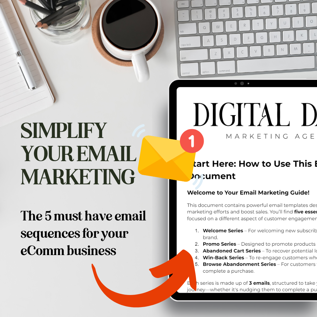 eComm Email Marketing Templates - Digital Dawn Downloads