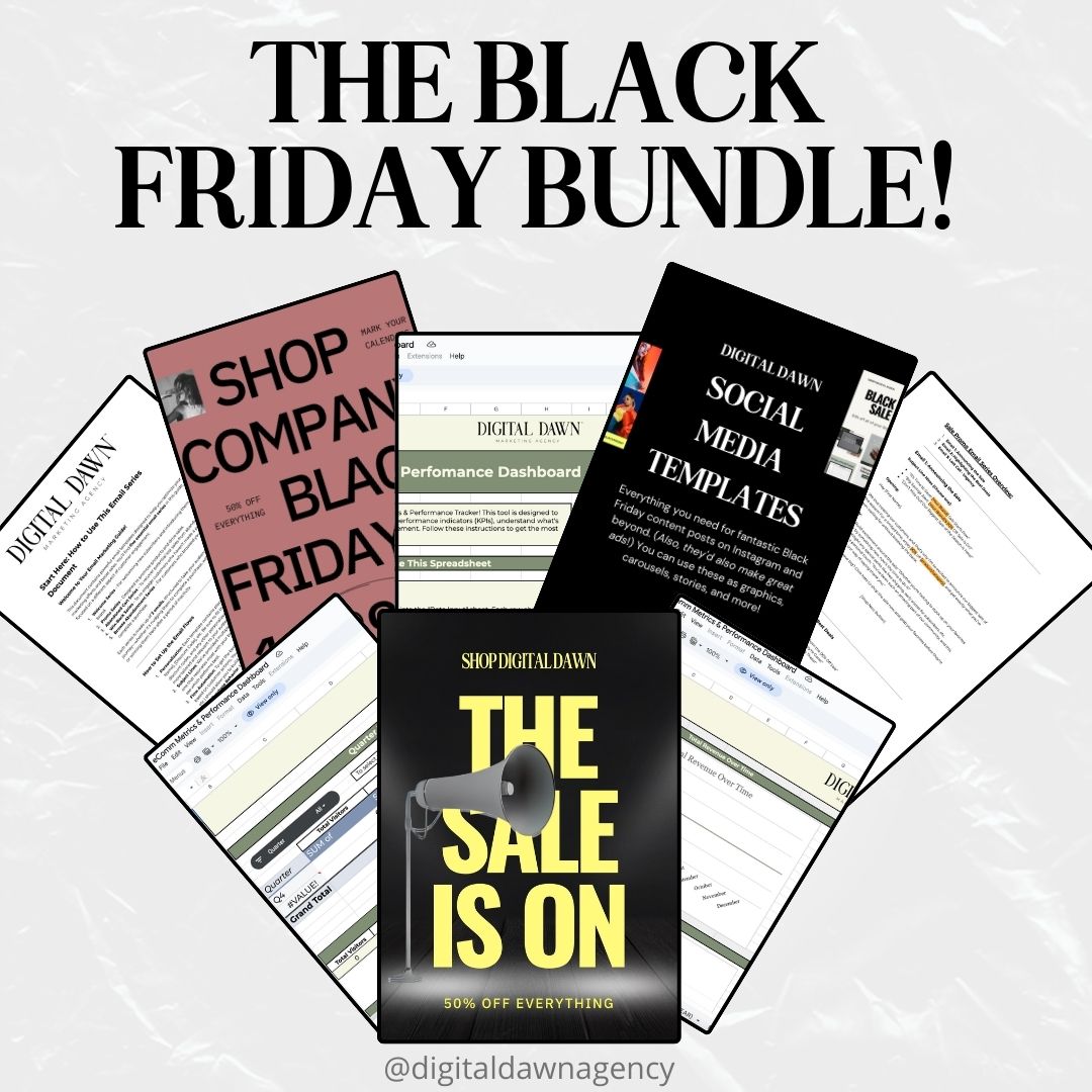 Black Friday Bundle - Digital Dawn Downloads