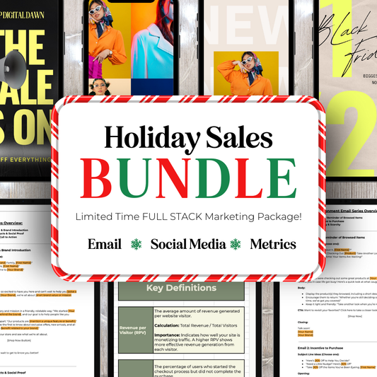 Holiday Sales Bundle