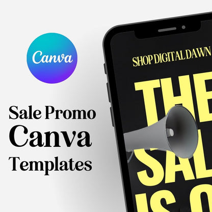 Promo/Sale Graphic Templates - Digital Dawn Downloads