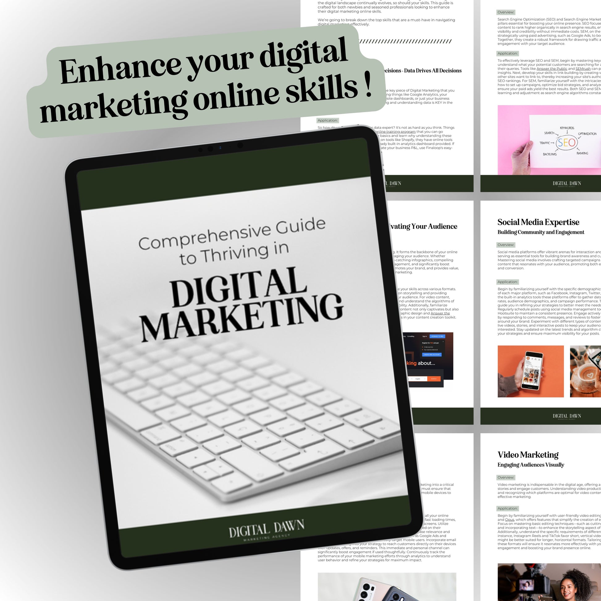 Digital Marketing Skills - Digital Dawn Downloads