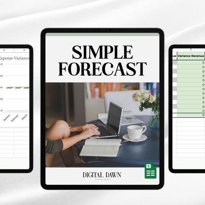 Easy To Use Forecasting Tool for eComm Business Owners - Digital Dawn Downloads