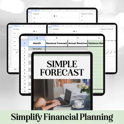 Easy To Use Forecasting Tool for eComm Business Owners - Digital Dawn Downloads