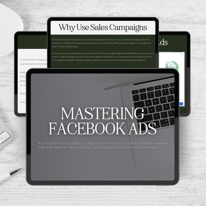 Mastering Facebook Ads Guide - Digital Dawn Downloads